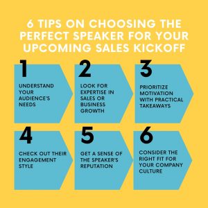 sales tips graphic